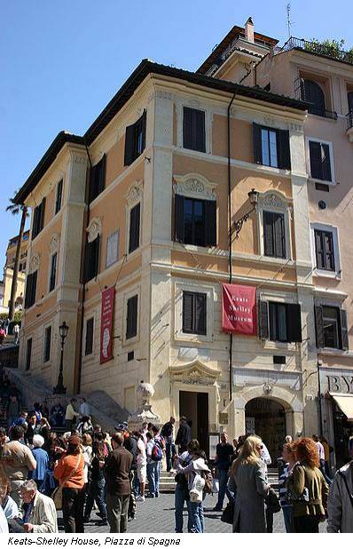 Case Arte Roma  Piazza Spagna  Casa Museo Keats Shelley