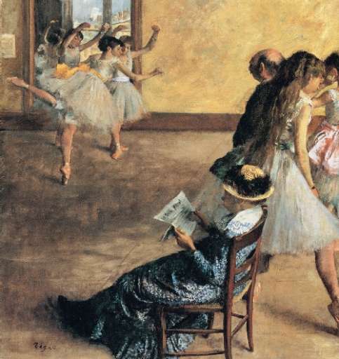opera | Edgar Degas  – Lezione di danza