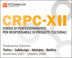 Corso di perfezionamento per Responsabile di Progetti Culturali alla Fondazione Fitzcarraldo