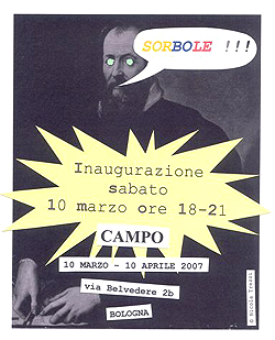 Nicola Trezzi allo spazio espositivo Campo a Bologna
