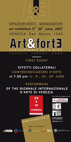 Art&fortE allo SpazioEventi Mondadori di Venezia