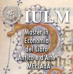Al via la prima edizione del Master in Economia del Libro Antico e d’Arte all’Università IULM
