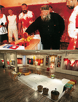 La galleria Sant’Agostino inaugura a Torino una mostra su Hermann Nitsch