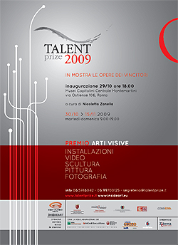 Inaugura alla Centrale Montemartini di Roma la mostra del Talent Prize 2009