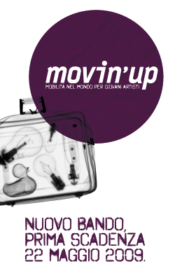 Undicesima edizione per Movin’Up: mobilità nel mondo per giovani artisti italiani