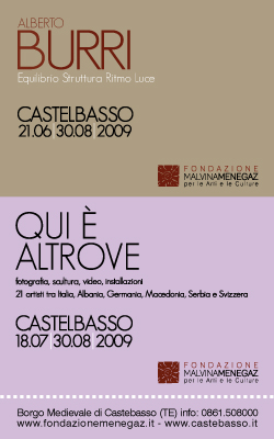 Due mostre per Castelbasso progetto Cultura 2009