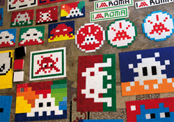 Roma 2010 and other curiosities. La street art di Invader entra in Wunderkammern