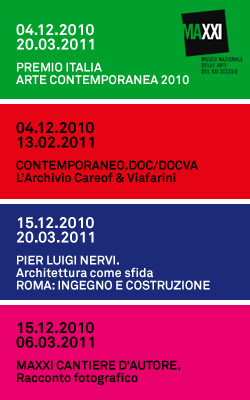 Premio Italia, Docva, Pier Luigi Nervi e Cantiere d’Autore. E’ il Dicembre del Maxxi