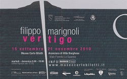 Antologica dedicata a Filippo Marignoli a Roma