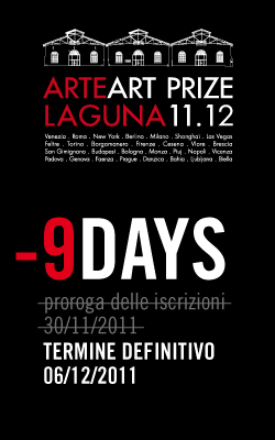 Termine ultimo per le iscrizioni al Premio Arte Laguna