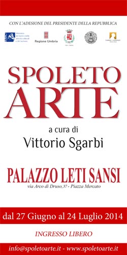 SPOLETO ARTE – CONTINUANO LE PRESTIGIOSE MOSTRE CURATE DA VITTORIO SGARBI