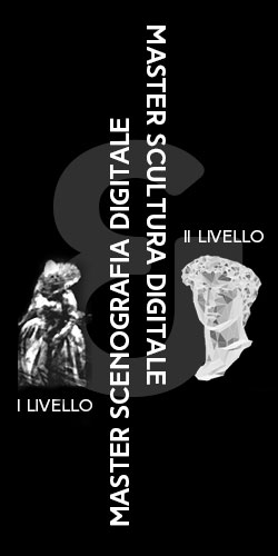 ACCADEMIA di BELLE ARTI di CARRARA Fino al 30 ottobre sono aperte le iscrizioni al Master di I livello in “Scenografia digitale”  e al Master di II livello in “Scultura digitale”