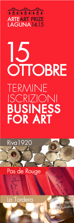 Si avvicina la prima scadenza del Premio Arte Laguna, fissata per il 15 ottobre 2014!