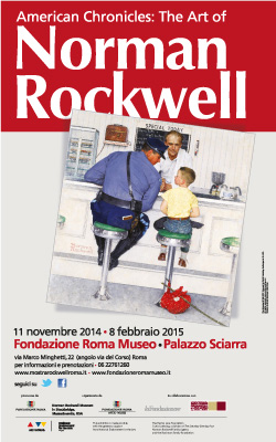 Fondazione Roma Museo – Palazzo Sciarra presenta la mostra American Chronicles: The Art of Norman Rockwell.