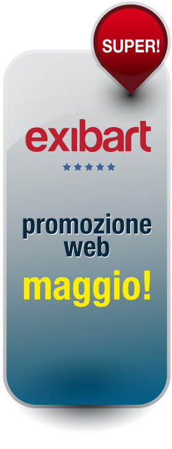 A maggio Exibart vi propone una super promozione per la vostra pubblicità sul web