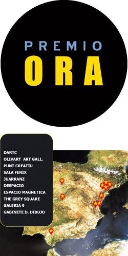 Il Premio O.R.A. arriva in Spagna! 10 gallerie cercano artisti: esponi a Barcellona, Madrid, Siviglia…