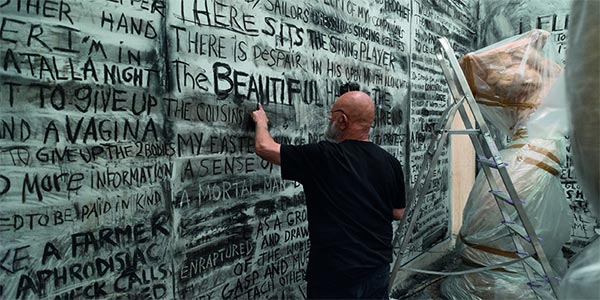 JIM DINE HOUSE OF WORDS The Muse and Seven Black Paintings ALL’ACCADEMIA NAZIONALE DI SAN LUCA