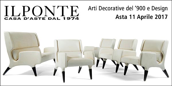 Il Ponte Casa d’Aste presenta l’Asta di Arti Decorative del ‘900 e Design