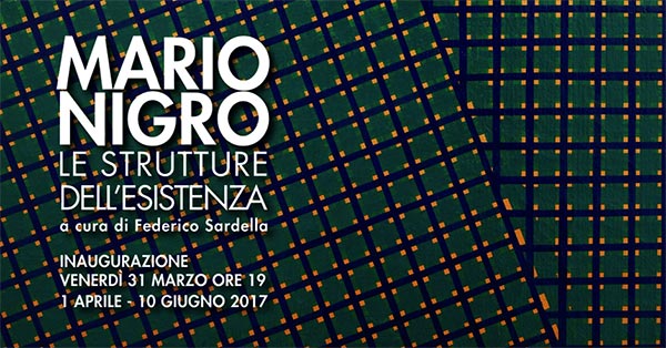 MARIO NIGRO. LE STRUTTURE DELL’ESISTENZA alla Galleria Dep Art di Milano