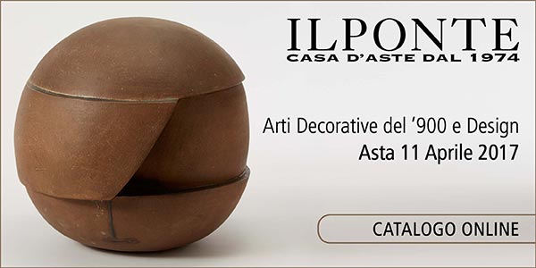 Il Ponte Casa d’Aste presenta l’Asta di Arti Decorative del ‘900 e Design