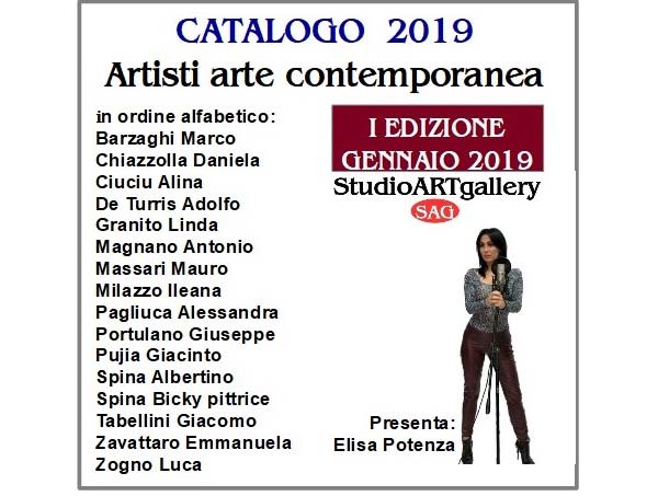 CATALOGO 2019 ARTISTI CONTEMPORANEI  | di studioARTgallery di Nova Milanese
