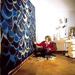 Simona Weller al museo Remo Pastori a Calice Ligure