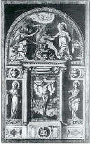 Altare di anonimo fiorentino, fine XVI secolo