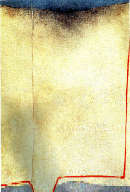 OMAGGIO AL CROCIFISSO DI CIMABUE,1967, OLIO SU TELA, CM 96 X70