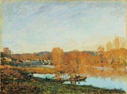 Alfred Sisley - automne_bougival