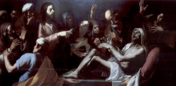 Gregorio Preti, Resurrezione di Lazzaro