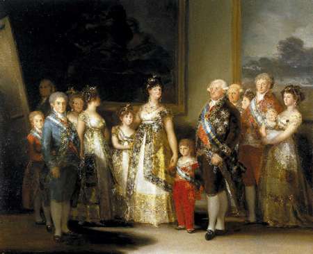 goya, la famiglia di carlo IV