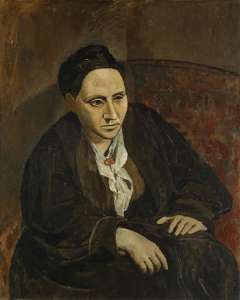 picasso, ritratto di gertrude stein