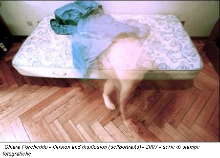 Chiara Porcheddu - Illusion and disillusion (selfportraits) - 2007 - serie di stampe fotografiche