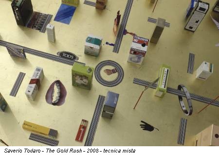 Saverio Todaro - The Gold Rush - 2008 - tecnica mista