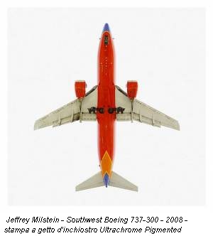 Jeffrey Milstein - Southwest Boeing 737-300 - 2008 - stampa a getto d'inchiostro Ultrachrome Pigmented