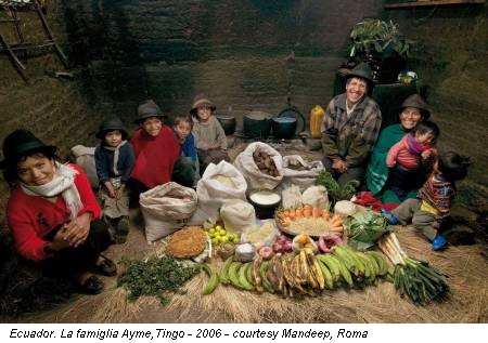 Ecuador. La famiglia Ayme,Tingo - 2006 - courtesy Mandeep, Roma