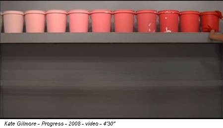Kate Gilmore - Progress - 2008 - video - 4'30''