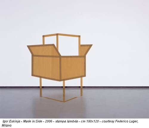 Igor Eskinja - Made in:Side - 2006 - stampa lambda - cm 180x120 - courtesy Federico Luger, Milano