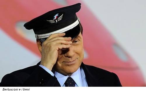 Berlusconi e i treni