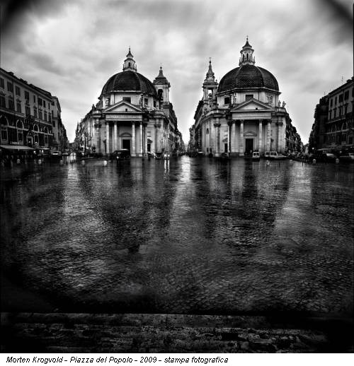 Morten Krogvold - Piazza del Popolo - 2009 - stampa fotografica