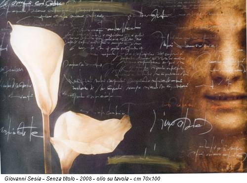 Giovanni Sesia - Senza titolo - 2008 - olio su tavola - cm 70x100