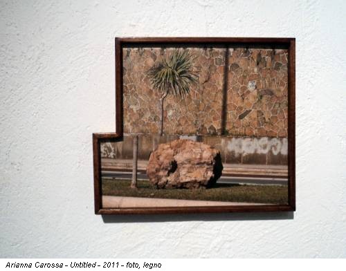 Arianna Carossa - Untitled - 2011 - foto, legno