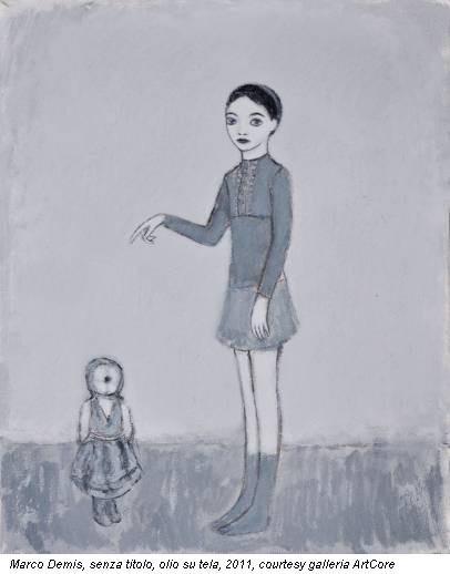 Marco Demis, senza titolo, olio su tela, 2011, courtesy galleria ArtCore