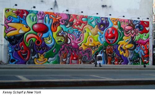 Kenny Scharf a New York