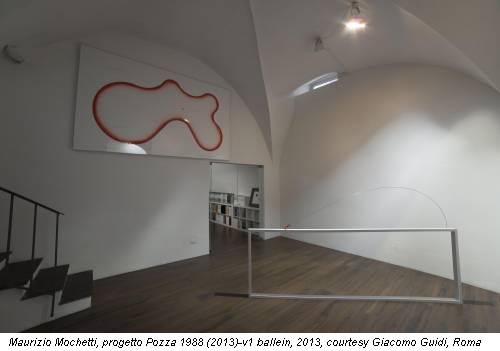 Maurizio Mochetti, progetto Pozza 1988 (2013)-v1 ballein, 2013, courtesy Giacomo Guidi, Roma