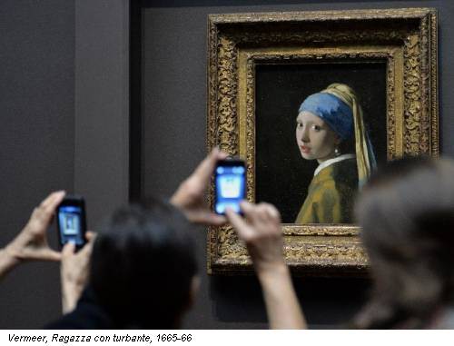 Vermeer, Ragazza con turbante, 1665-66