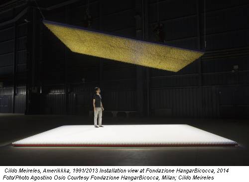 Cildo Meireles, Amerikkka, 1991/2013 Installation view at Fondazione HangarBicocca, 2014 Foto/Photo Agostino Osio Courtesy Fondazione HangarBicocca, Milan; Cildo Meireles