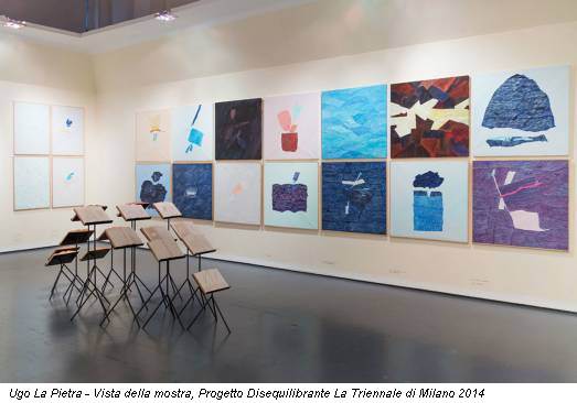 Ugo La Pietra - Vista della mostra, Progetto Disequilibrante La Triennale di Milano 2014