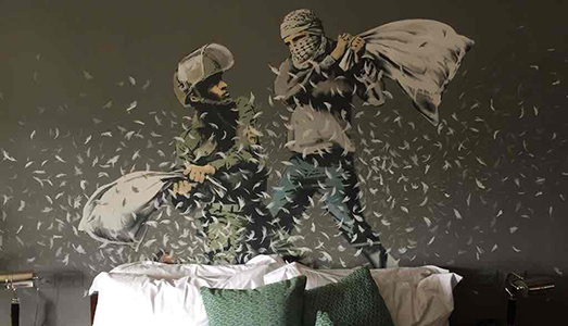 C’è Banksy sul mio letto