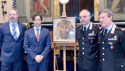 Una cooperazione Carabinieri-FBI riporta in Italia due preziosi reperti dagli USA